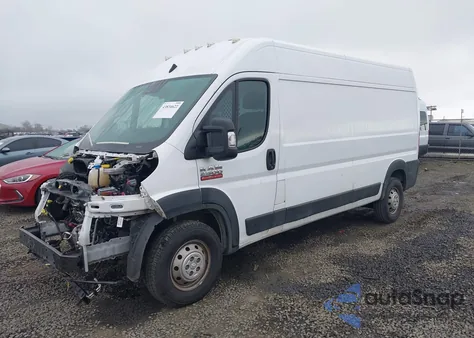 2022 Ram Promaster 2500 High Roof 159 Wb z USA, uszkodzony, nr VIN 3C6LRVDG6NE125422